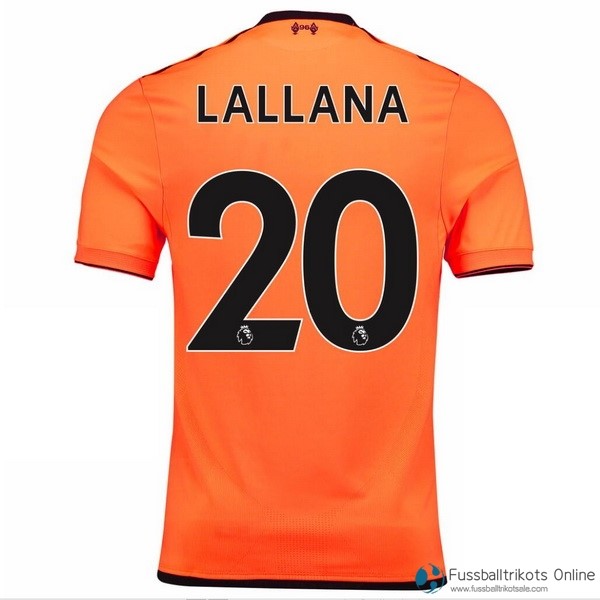 Liverpool Trikot Ausweich Lallana 2017-18 Fussballtrikots Günstig